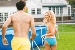 Intex Rectangular Frame Pool 4.5m X 2.2m X 0.84m with Filter/Pump 28274 - 6941057420622 Toy Chest Australia 4