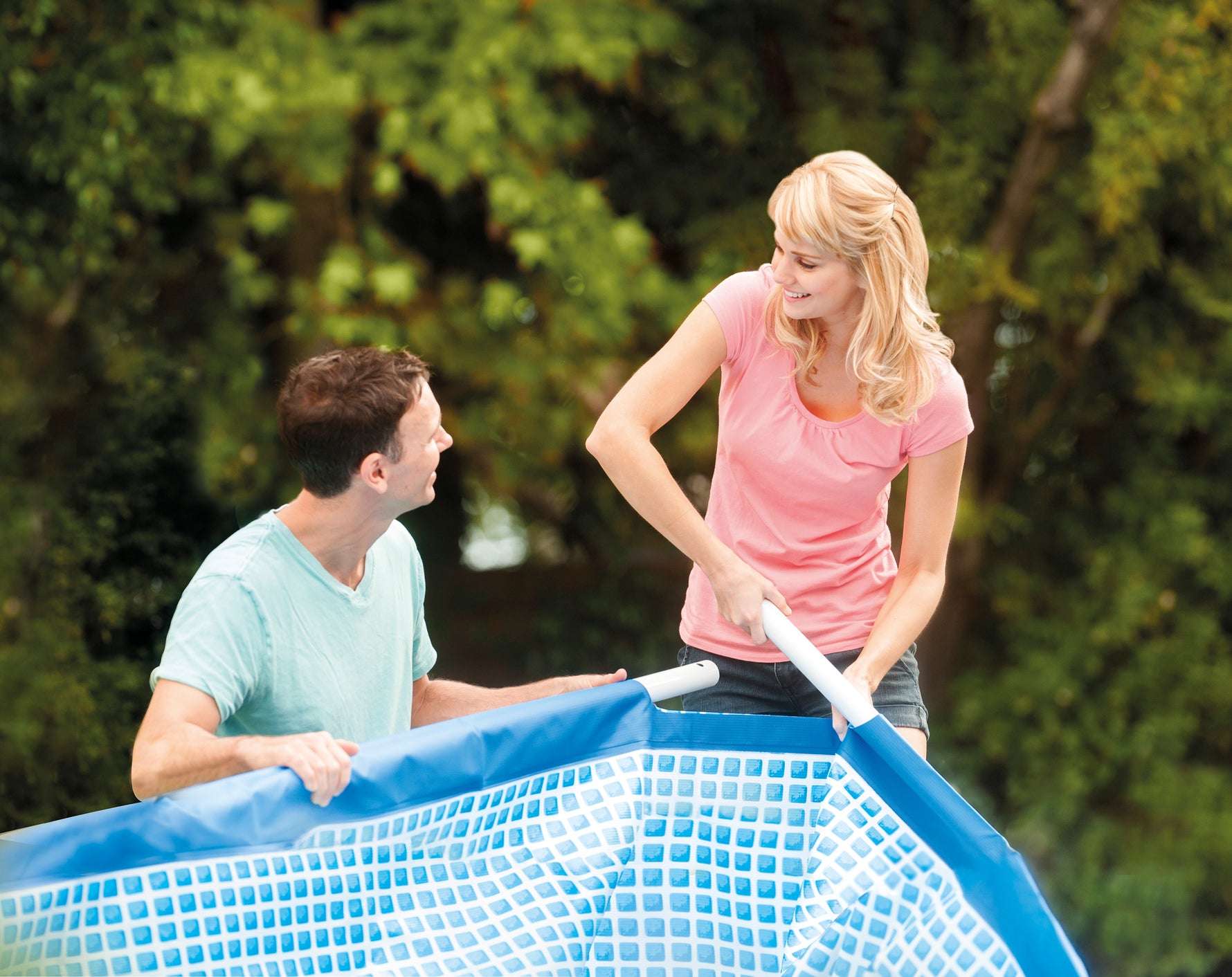 Intex Rectangular Frame Pool 4.5m X 2.2m X 0.84m with Filter/Pump 28274 - 6941057420622 Toy Chest Australia 13