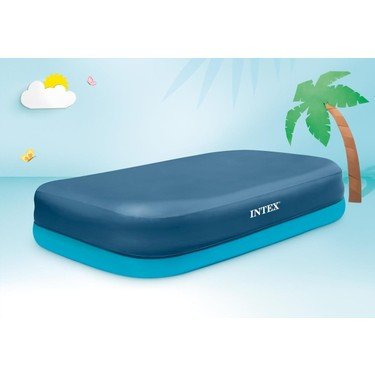 Intex Rectangular Pool Cover 305cm x 183cm for Inflatable Pool 58412 - 6941057402604 Toy Chest Australia 2