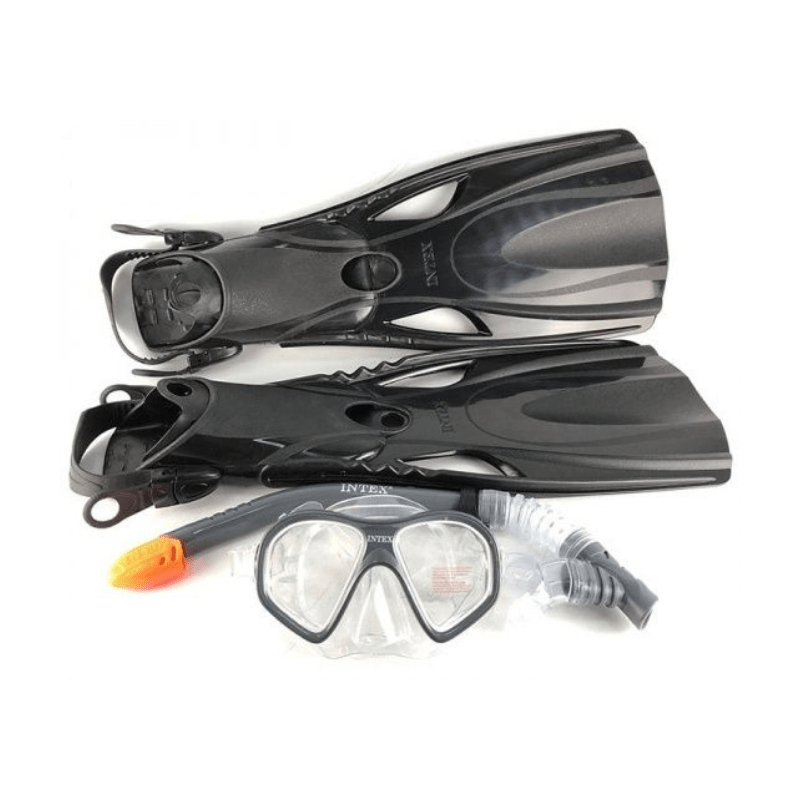 Intex Mask Snorkel and Fin Set Reef Rider Set 55657 - 6941057413204 Toy Chest Australia