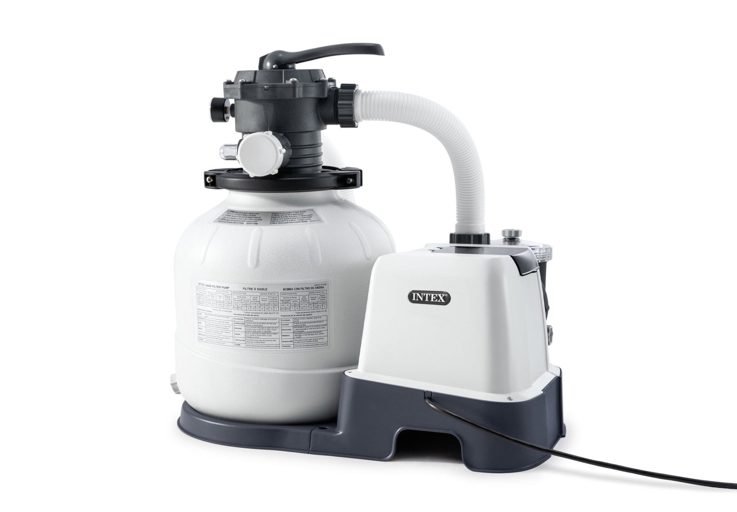 Intex Krystal Clear Sand Filter Pump and Saltwater Pool Chlorine System - 26676 - 6941057417851 Toy Chest Australia 1