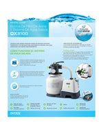 Intex Krystal Clear Sand Filter Pump and Saltwater Pool Chlorine System - 26676 - 6941057417851 Toy Chest Australia 2