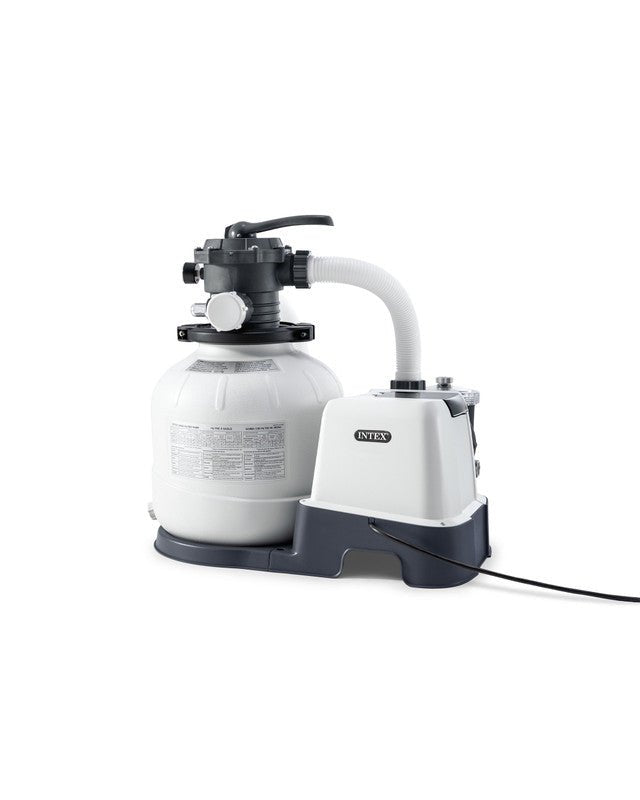 Intex Krystal Clear Sand Filter Pump and Saltwater Pool Chlorine System - 26676 - 6941057417851 Toy Chest Australia 4