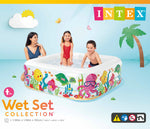 INTEX Sea Aquarium Pool 159cm x 159cm x 50cm 57471 - 6941057454719 Toy Chest Australia 4