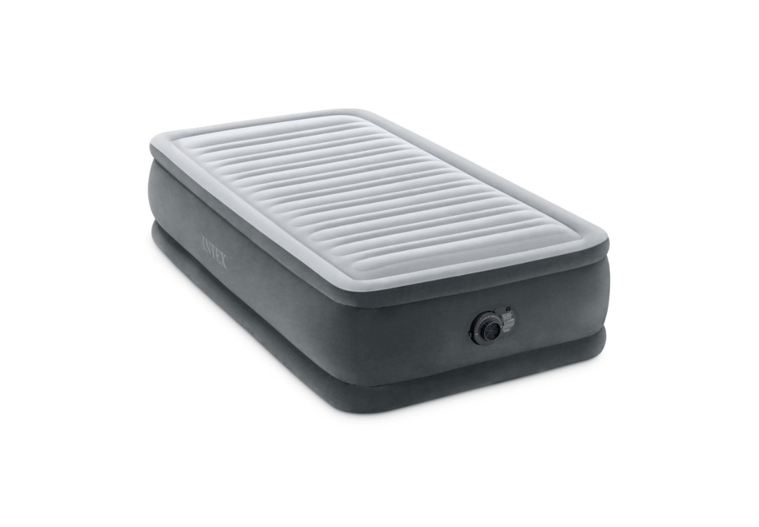 Intex Single (Twin) Deluxe Air Bed 46cm 64412 - 6941057422947 Toy Chest Australia