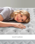 Intex Single Dura - Beam Deluxe Supreme Air - Flow Air Mattress 51cm 64488 - 6941057426280 Toy Chest Australia 2