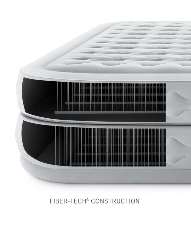 Intex Single Dura - Beam Deluxe Supreme Air - Flow Air Mattress 51cm 64488 - 6941057426280 Toy Chest Australia 11