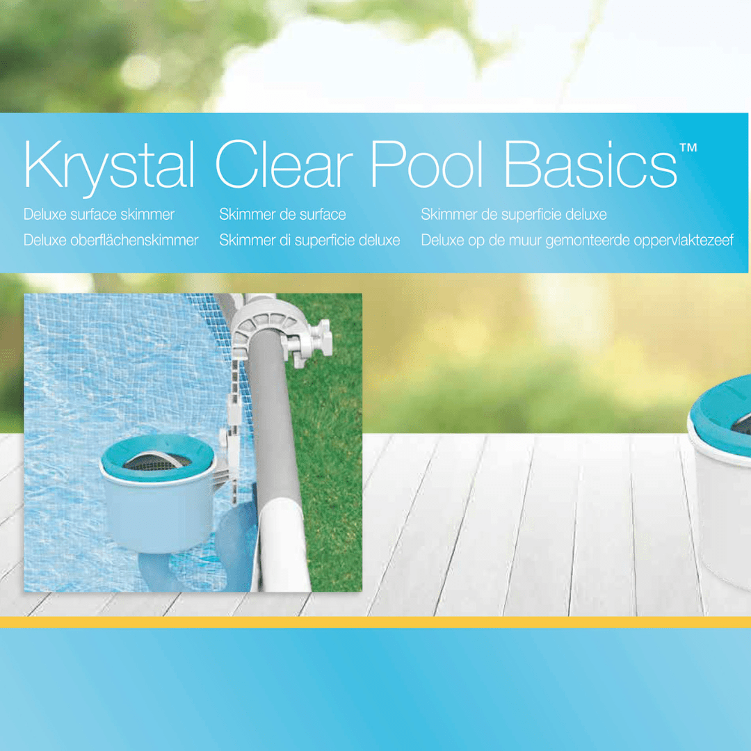 Intex Deluxe Wall Mount Pool Cleaning Surface Skimmer 28000 - 6941057403892 Toy Chest Australia