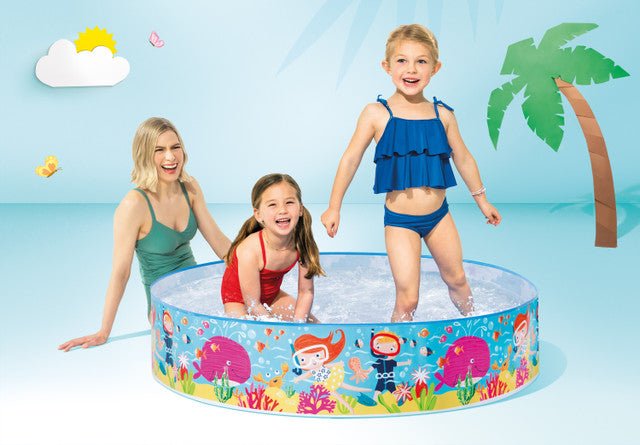 Intex Duckling Snapset Pool 120cm x 25cm 58477 - 6941057413129 Toy Chest Australia 2