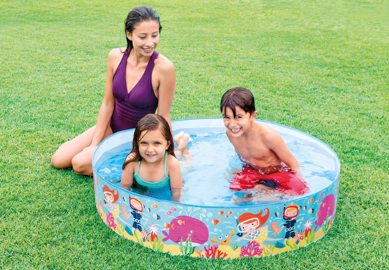 Intex Duckling Snapset Pool 120cm x 25cm 58477 - 6941057413129 Toy Chest Australia 3