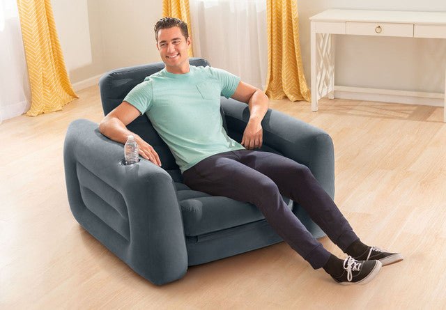 Intex Pull Out Sofa Single Bed 66551 - 6941057417424 Toy Chest Australia