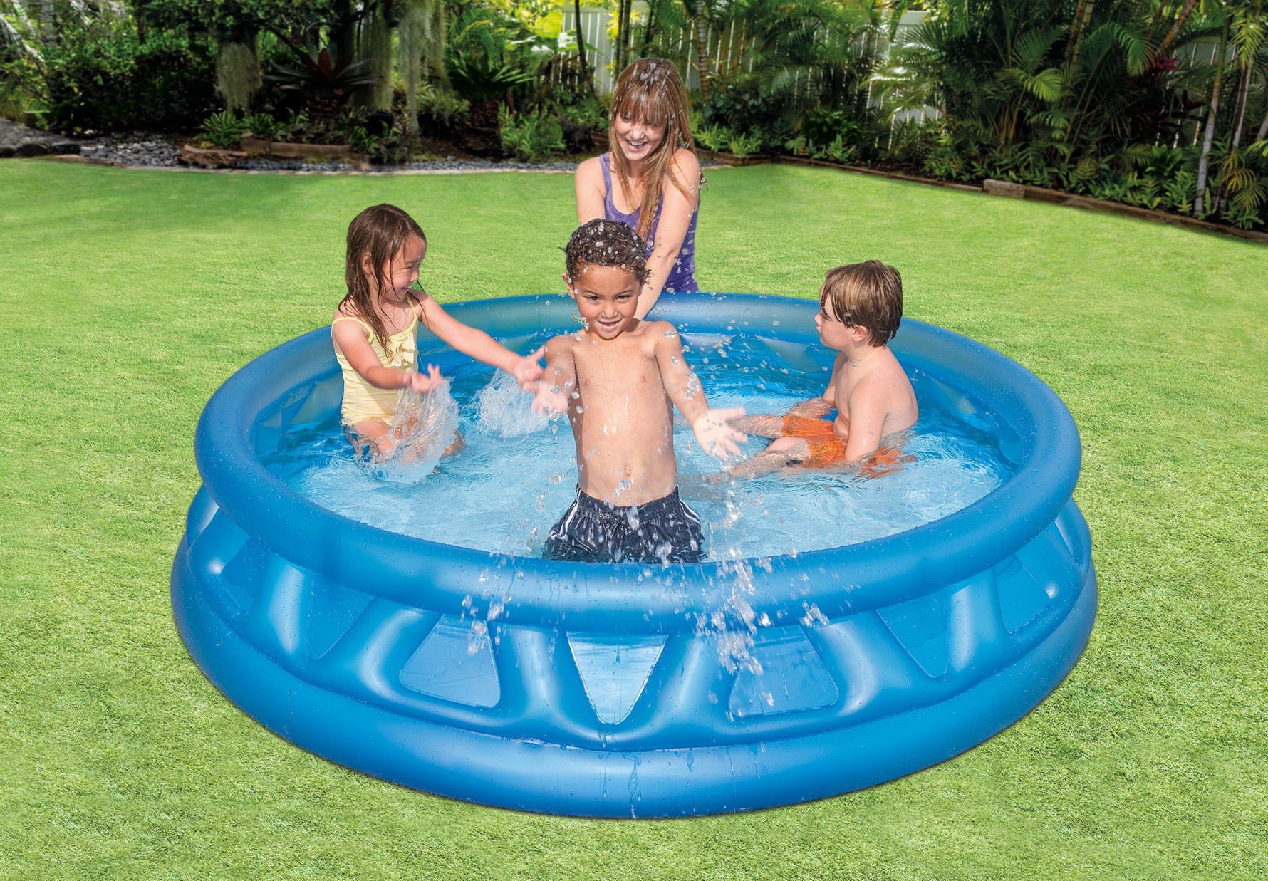 Intex Soft Side Inflatable Pool 58431 - 6941057454313 Toy Chest Australia 2