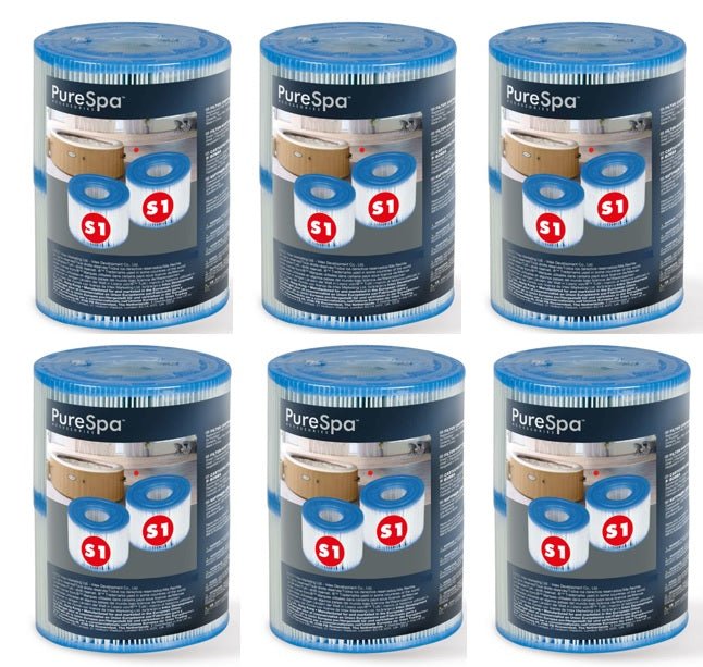 Intex Spa S1 Replacement Filter Cartridges 12 Pack 29001_6 - 6941057404424 Toy Chest Australia