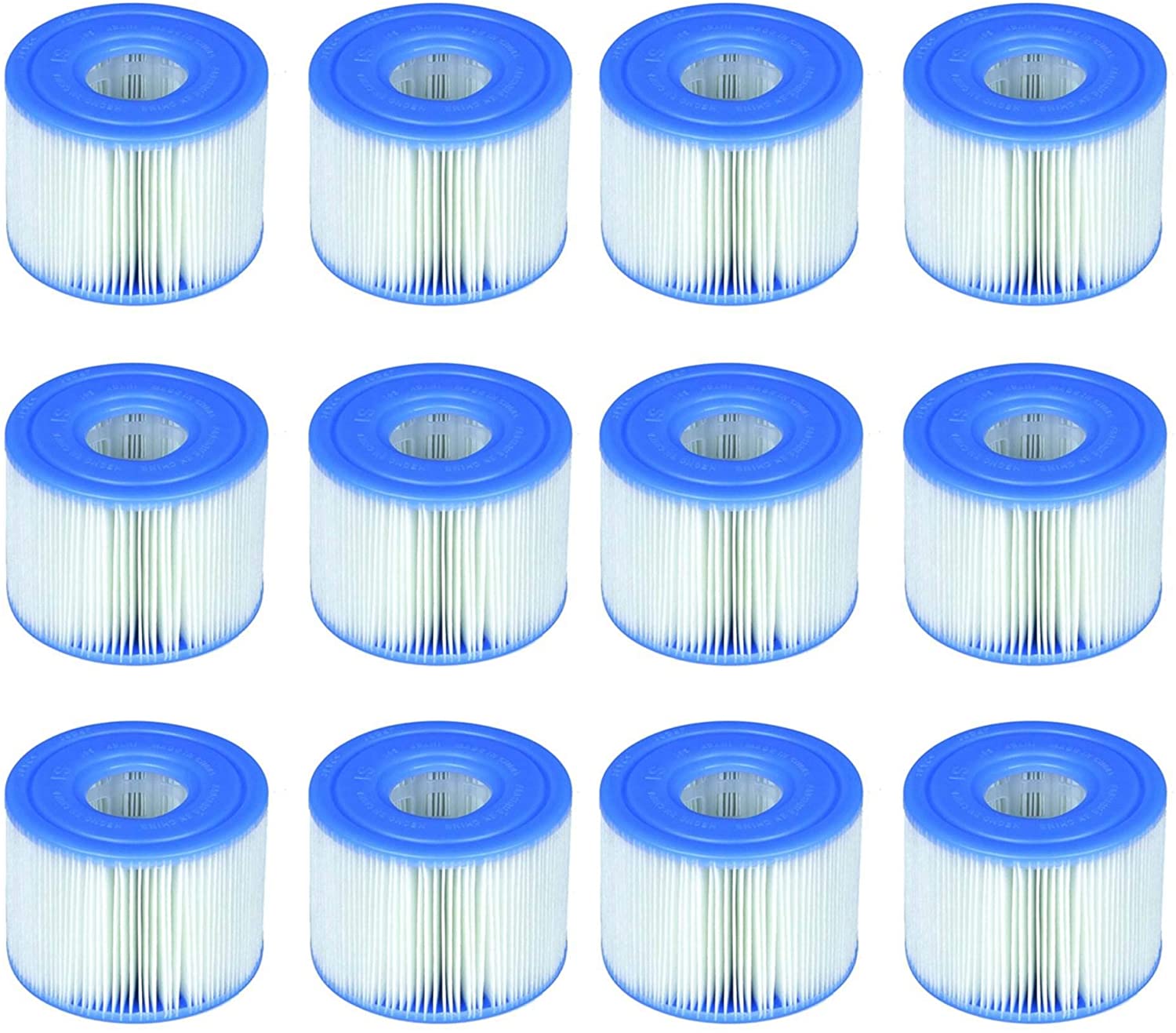 Intex Spa S1 Replacement Filter Cartridges 12 Pack 29001_6 - 6941057404424 Toy Chest Australia
