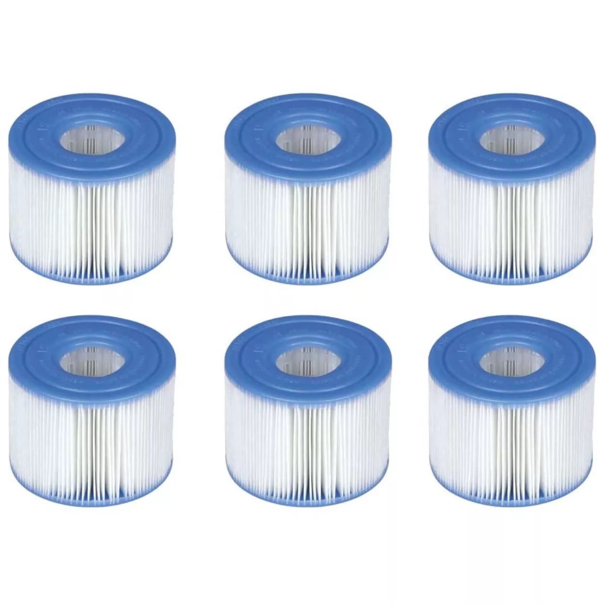Intex Spa S1 Replacement Filter Cartridges 6 Pack 29011 - 6941057417905 Toy Chest Australia