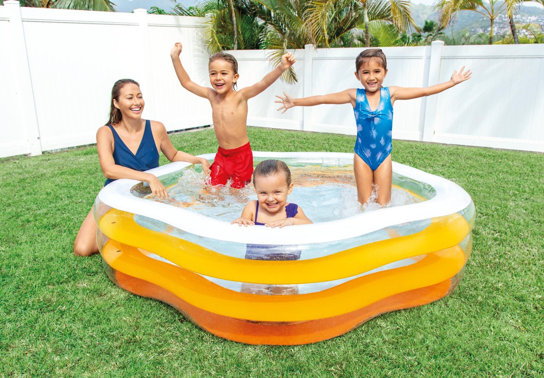 Intex Summer Colors Pool 185cm 56495 - 6941057454955 Toy Chest Australia 3