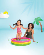 Intex Sunset Glow Kiddie Pool 86cm x 25cm - 58924 - 6941057459240 Toy Chest Australia 4