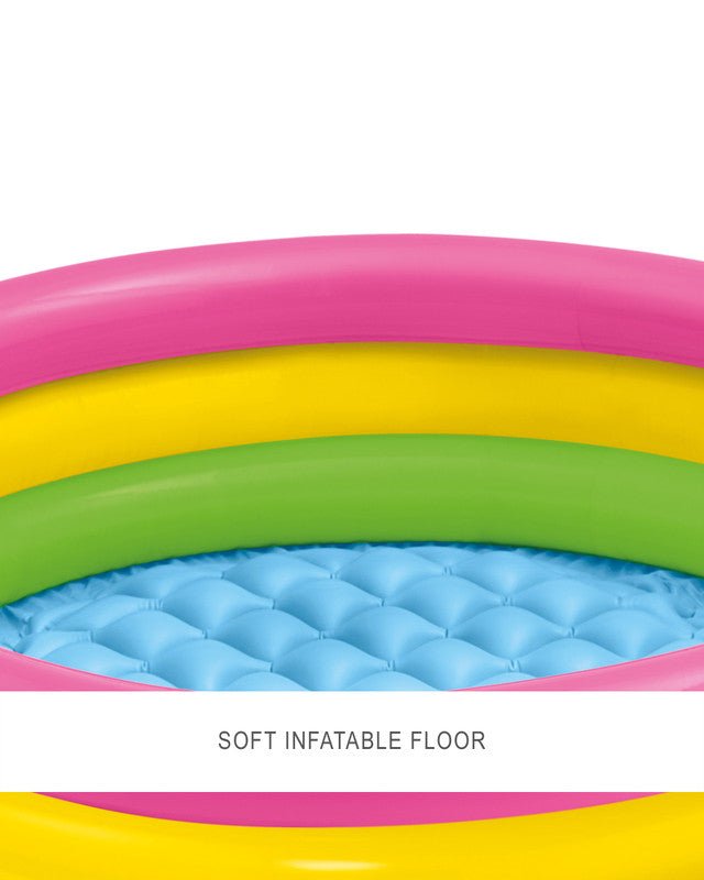 Intex Sunset Glow Kiddie Pool 86cm x 25cm - 58924 - 6941057459240 Toy Chest Australia 5