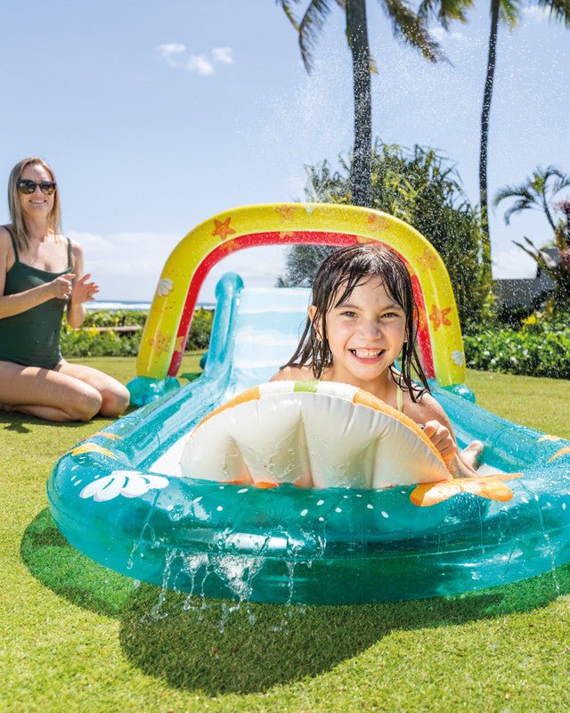 Intex Surfing Fun Inflatable Slide 56167 New for 2024 - 6941057425696 Toy Chest Australia 2