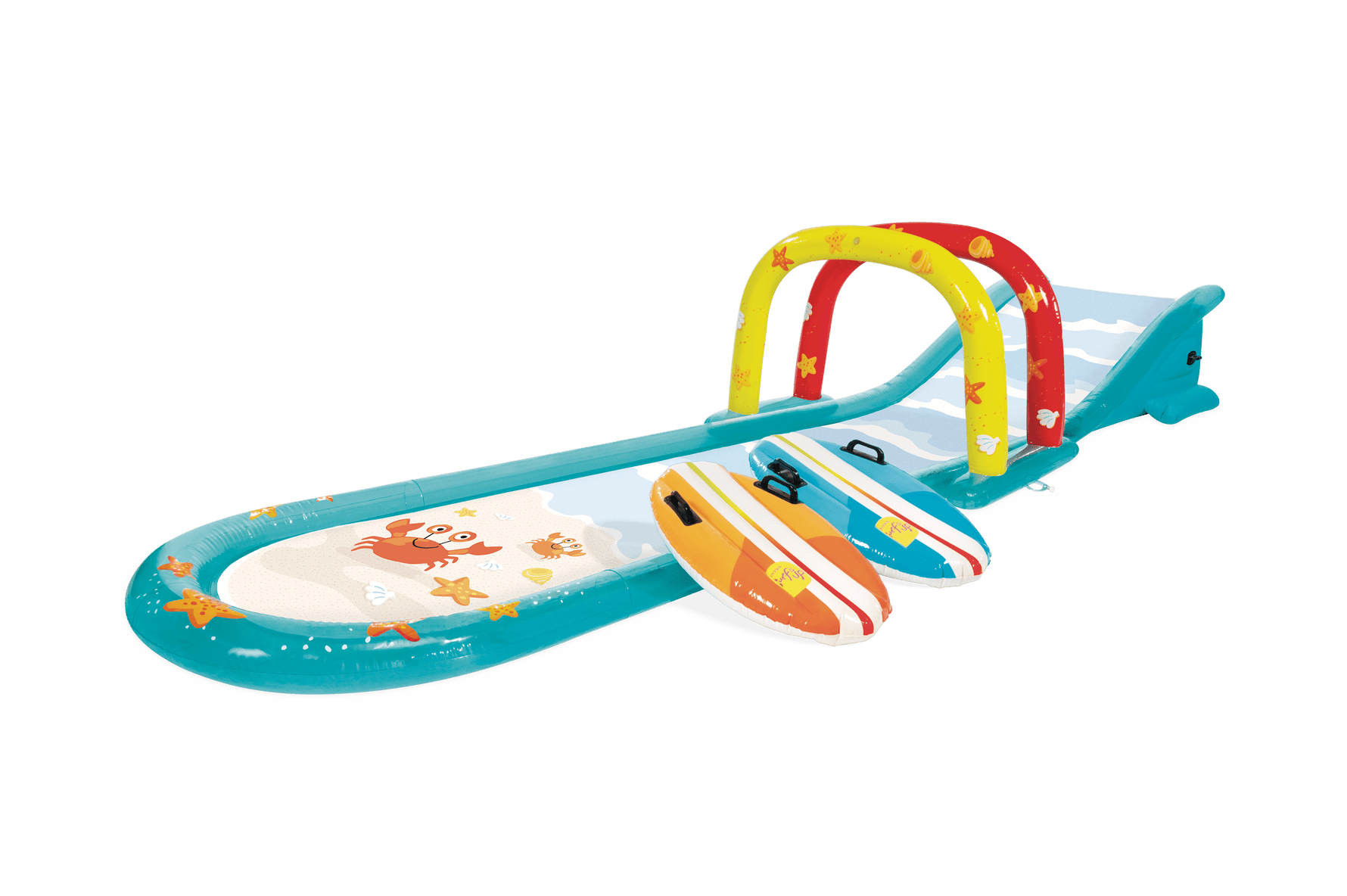 Intex Surfing Fun Inflatable Slide 56167 New for 2024 - 6941057425696 Toy Chest Australia 4