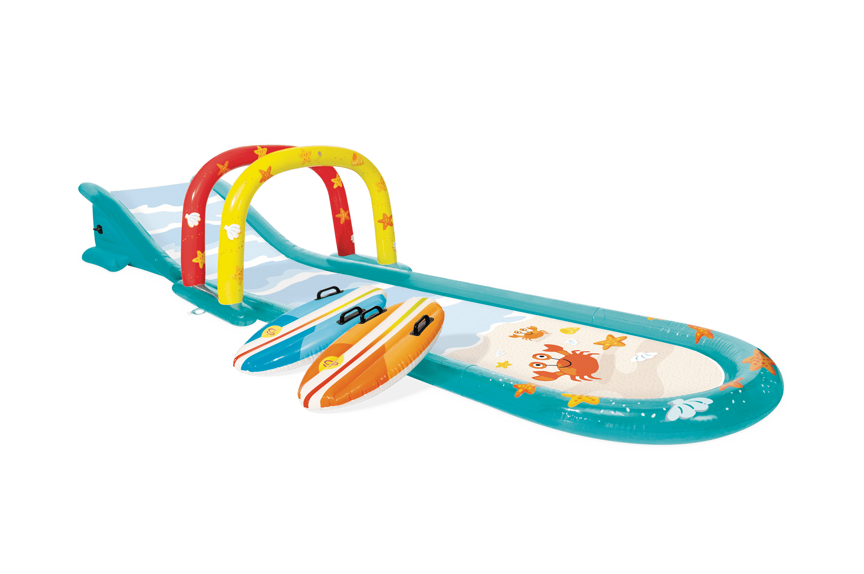 Intex Surfing Fun Inflatable Slide 56167 New for 2024 - 6941057425696 Toy Chest Australia 5