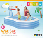 Intex Swim Center Shootin' Hoops Inflatable Pool 2.57m x 1.88m 57183 - 6941057417233 Toy Chest Australia 6