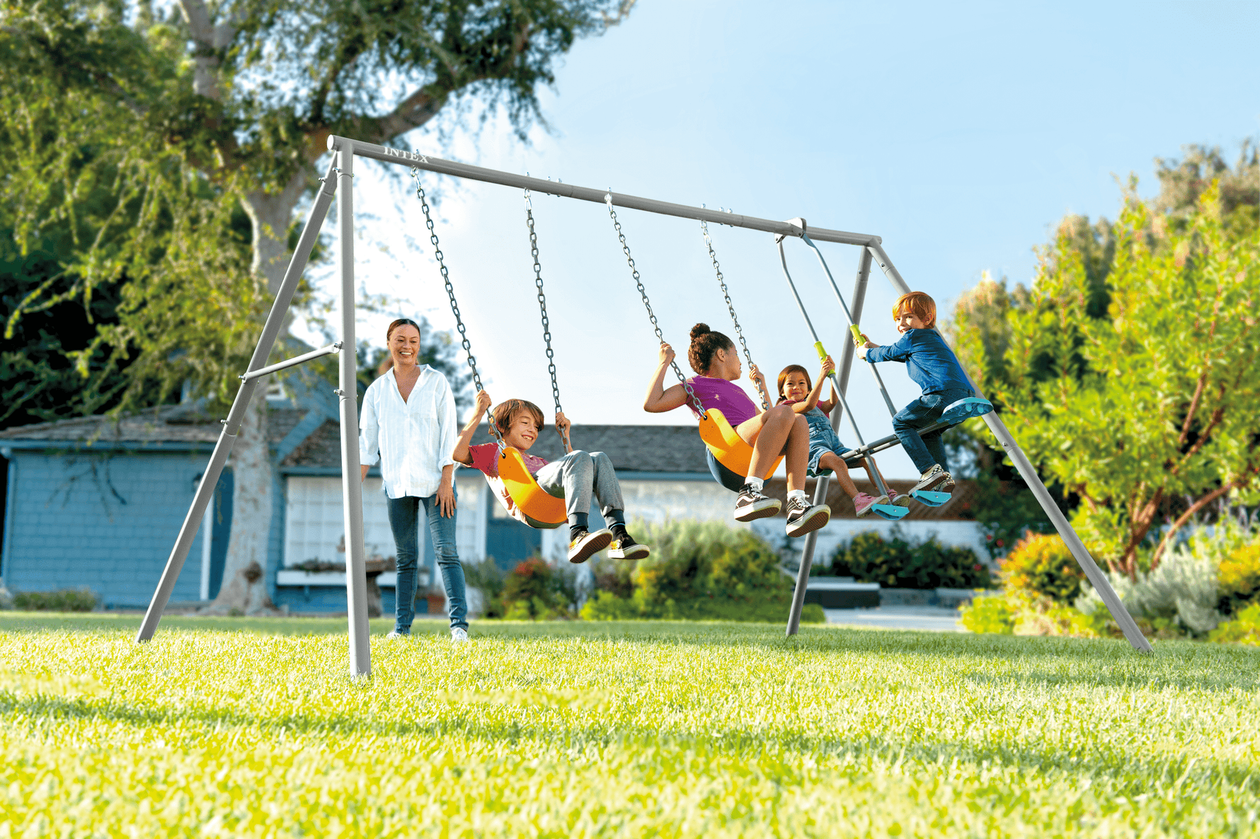 Intex Swing and Glide Three Feature Set 44123 - 6941057425238 Toy Chest Australia 5