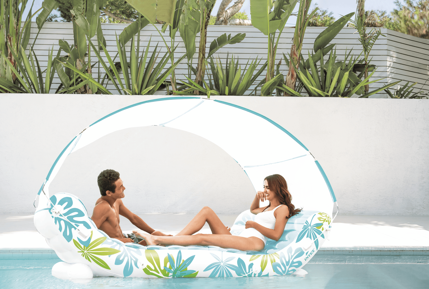 Intex Tropical Canopy Inflatable Lounge 56294 - 6941057425726 Toy Chest Australia 1