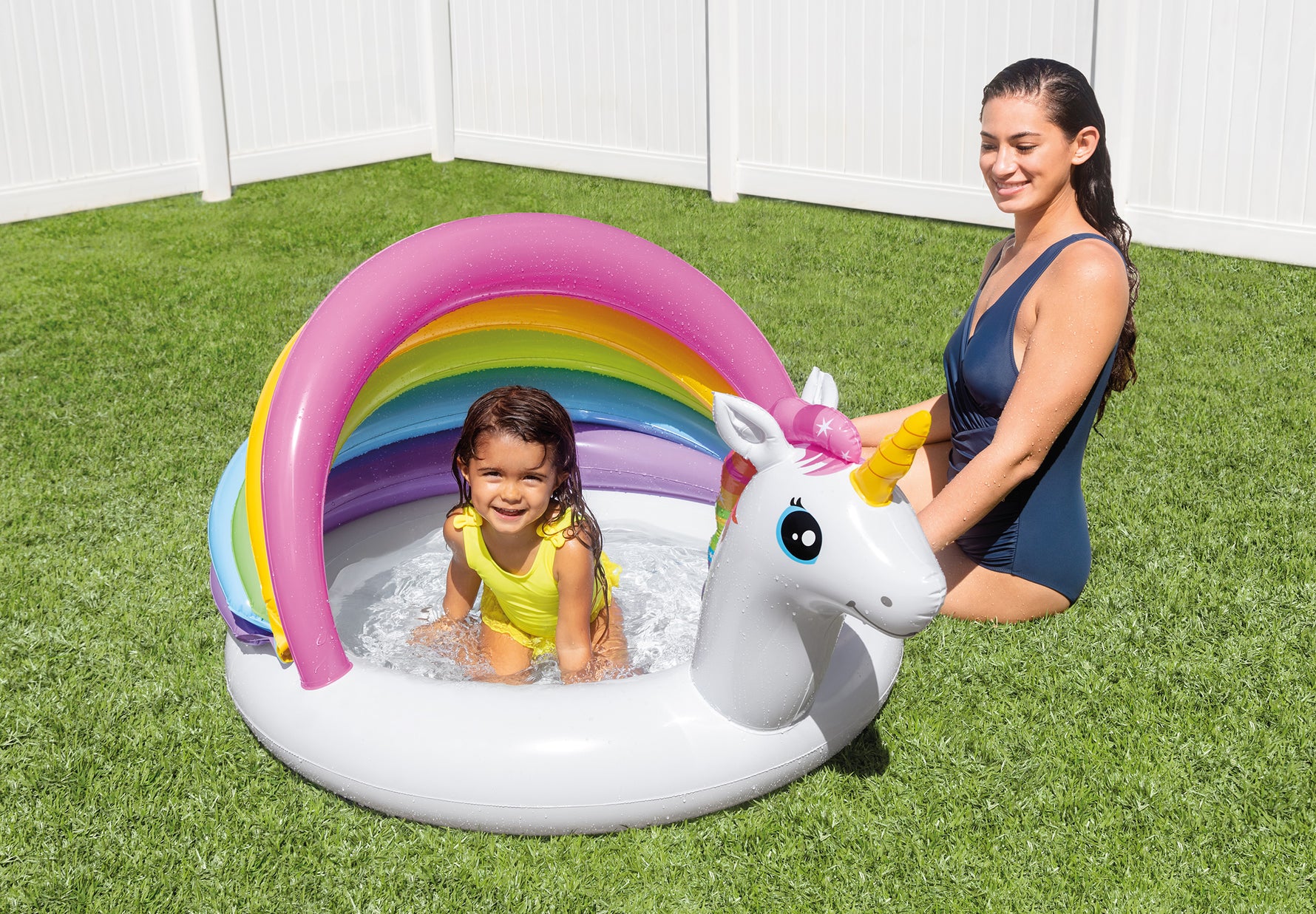 Intex Unicorn Baby Pool 57113 - 6941057420097 Toy Chest Australia 3