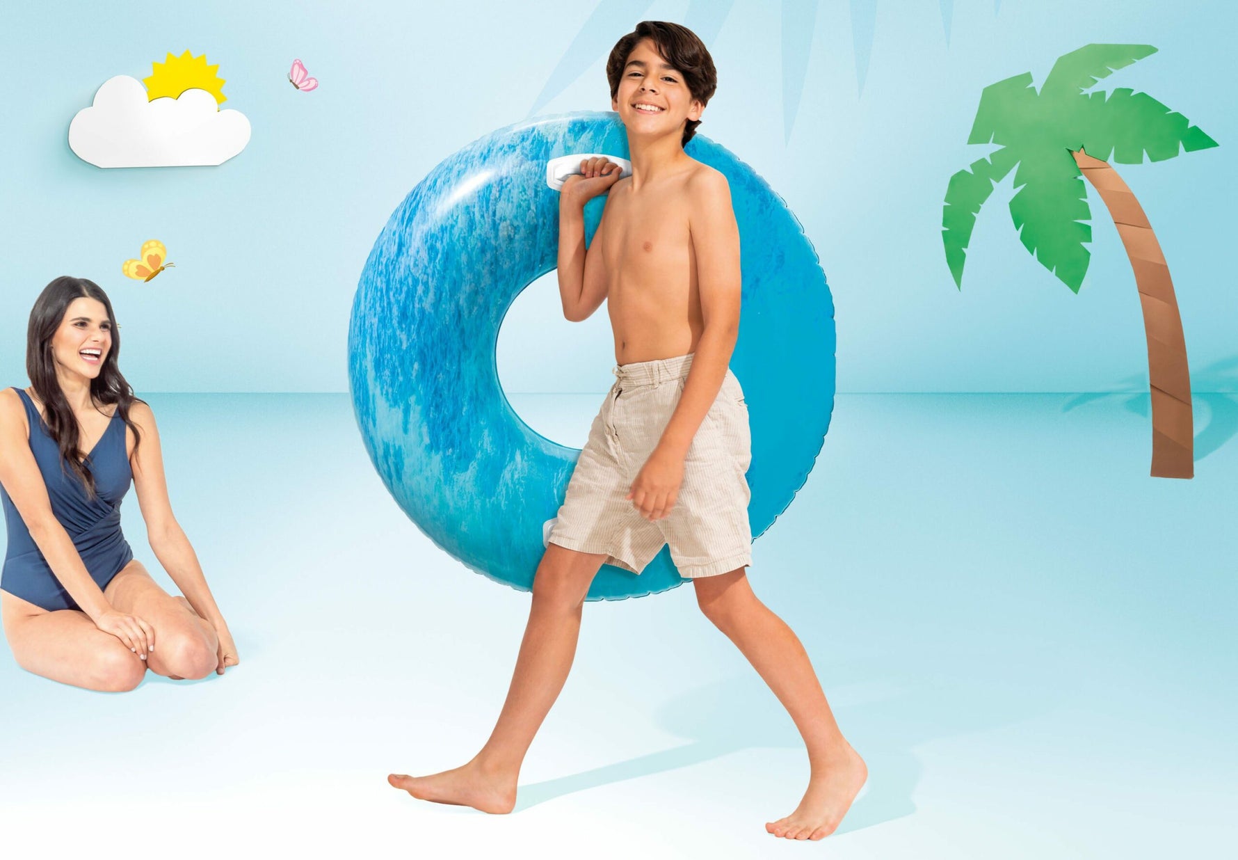 Intex Waves of Nature Swim Tubes 56267 - 6941057422558 Toy Chest Australia 4