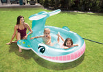 Intex Whale Spray Pool Kids Baby 57440 - 6941057413112 Toy Chest Australia 5