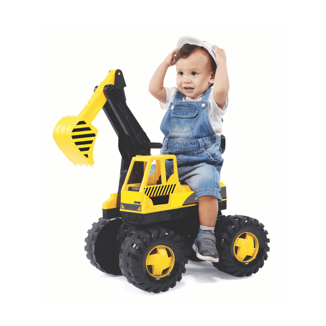 Volta Kick A Long Construction Digger Push Scooter 3+ SHP712 - 8997235031478 Toy Chest Australia 2