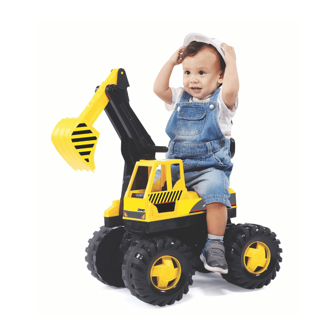 Volta Kick A Long Construction Digger Push Scooter 3+ SHP712 - 8997235031478 Toy Chest Australia 4