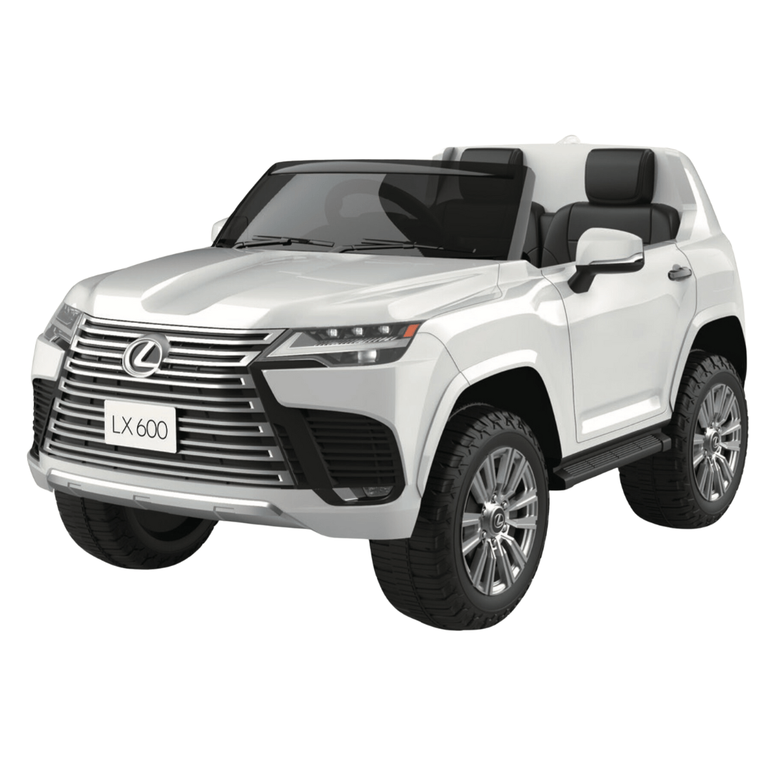 Volta Lexus 600 12V Kids Ride On Car Smart Control 3+ SHP5078_WHT - 8997235031553 Toy Chest Australia 1