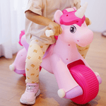 Volta Unicorn Foot To Floor Balance Push Scooter 3+ SHP708_PNK - 8997235031409 Toy Chest Australia 5
