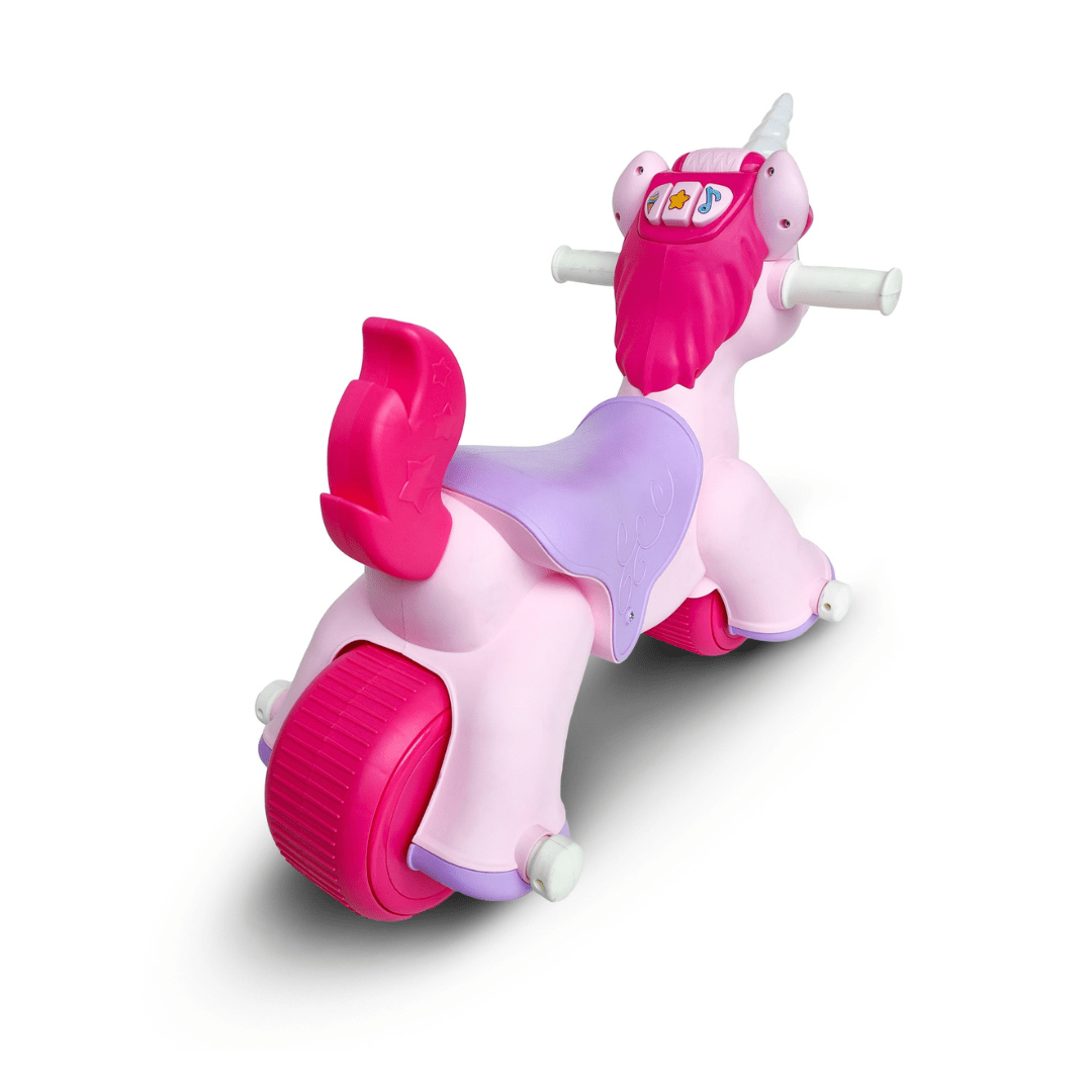 Volta Unicorn Foot To Floor Balance Push Scooter 3+ SHP708_PNK - 8997235031409 Toy Chest Australia 11