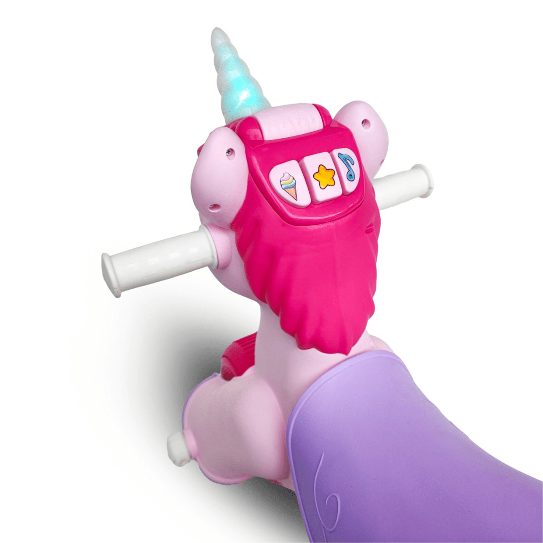 Volta Unicorn Foot To Floor Balance Push Scooter 3+ SHP708_TSCA - 8997235031386 Toy Chest Australia 2