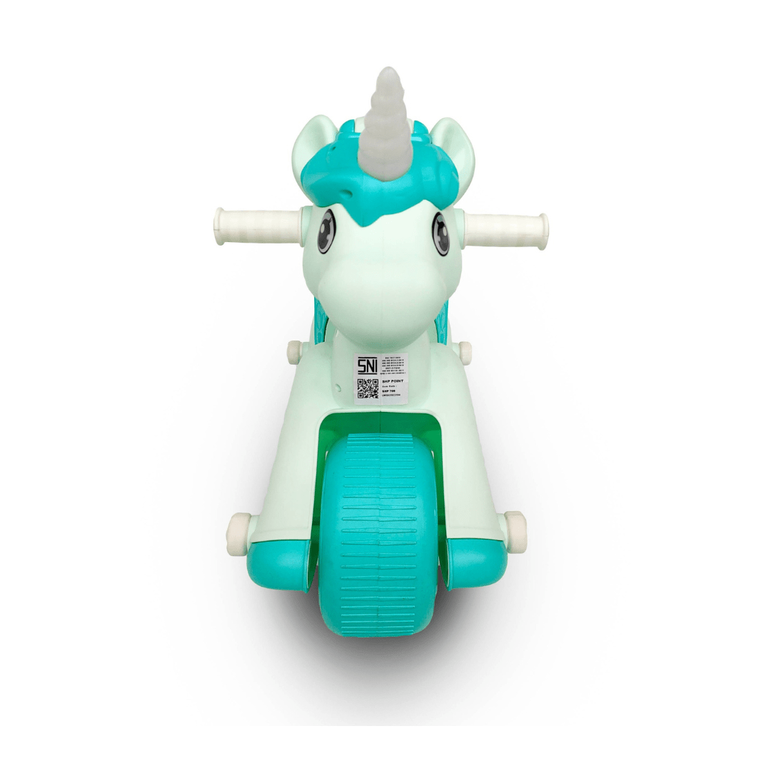 Volta Unicorn Foot To Floor Balance Push Scooter 3+ SHP708_TSCA - 8997235031386 Toy Chest Australia 4
