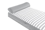 Spire Adalus Luxury Pool Lounge Grey Stripe RL - 935G - 93612299000036 Toy Chest Australia 1