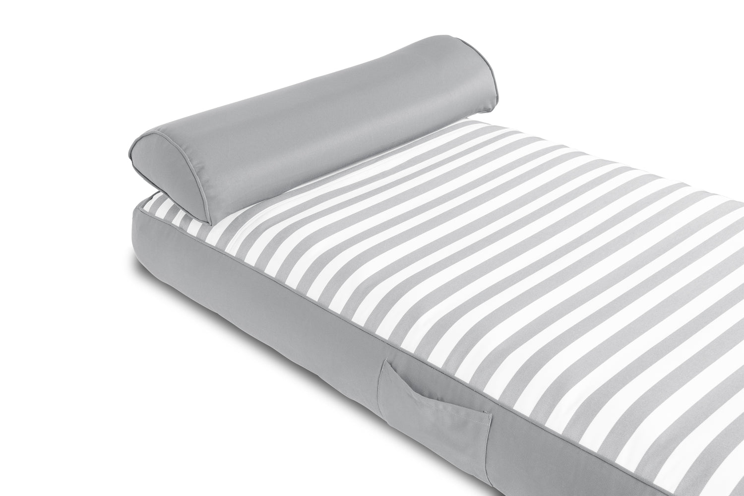 Spire Adalus Luxury Pool Lounge Grey Stripe RL - 935G - 93612299000036 Toy Chest Australia 1