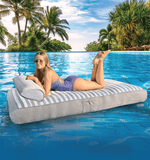 Spire Adalus Luxury Pool Lounge Grey Stripe RL - 935G - 93612299000036 Toy Chest Australia 2