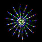 Samland Led Round Circle Wave Effect Fairy Light for Christmas Decoration - 256RD