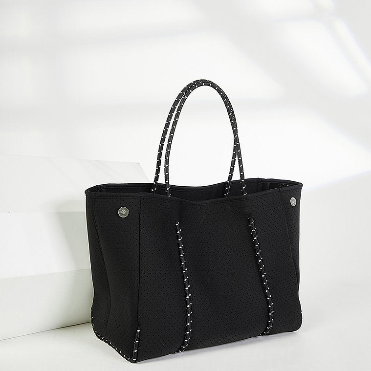 DAILY BEACH BAG - BLACK TB7080