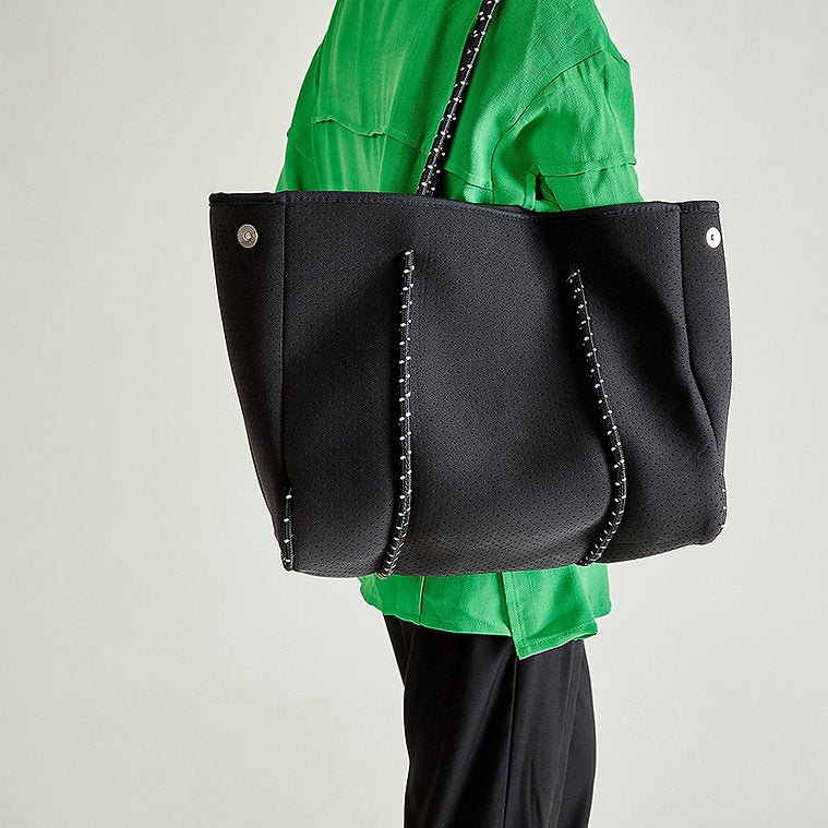 DAILY BEACH BAG - BLACK TB7080