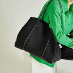 DAILY BEACH BAG - BLACK TB7080