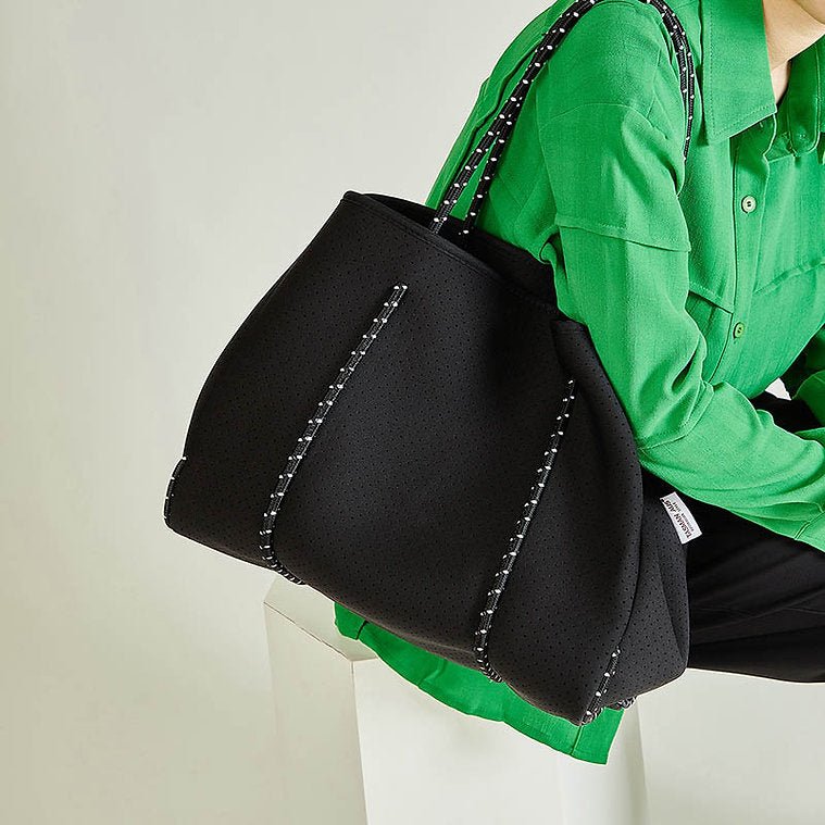 DAILY BEACH BAG - BLACK TB7080