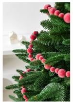 Christmas gift Christmas simulation red fruit skewer decoration string