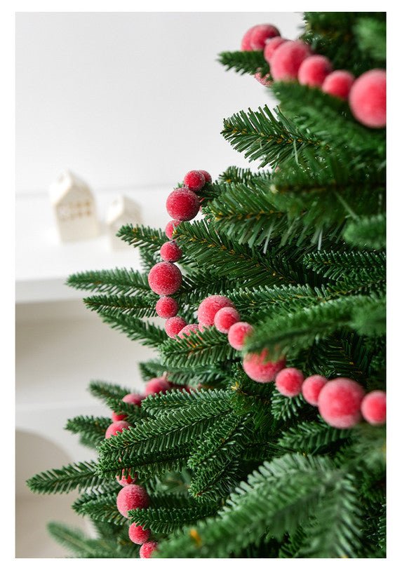 Christmas gift Christmas simulation red fruit skewer decoration string