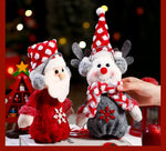 Christmas gift bag,Three - piece Apple Bag for Christmas Eve