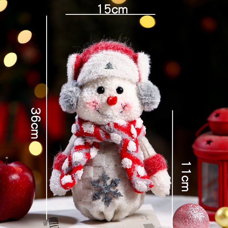 Christmas gift bag,Three - piece Apple Bag for Christmas Eve
